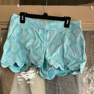 Blue shorts